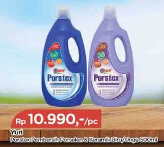 Promo Harga Yuri Porstex Pembersih Porselen Biru, Purple 500 ml - TIP TOP