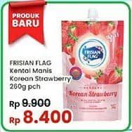 Promo Harga Frisian Flag Susu Kental Manis Korean Strawberry 260 gr - Indomaret