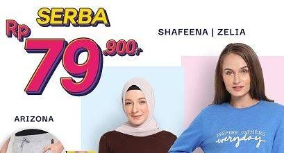 Promo Harga Shafeena/Zelia/Arizona Pakaian  - Carrefour