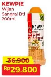 Promo Harga Kewpie Saus Siram Wijen Sangrai 200 ml - Alfamart