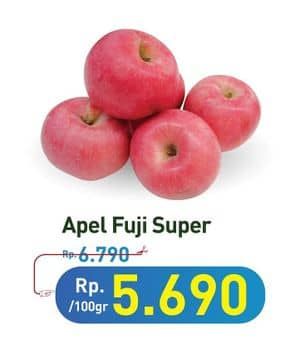 Promo Harga Apel Fuji Super per 100 gr - Hypermart