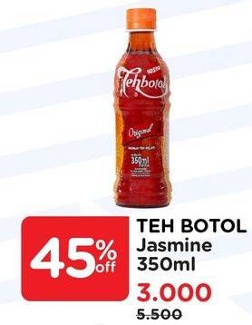 Promo Harga SOSRO Teh Botol Original 350 ml - Watsons