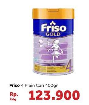 Promo Harga FRISO Gold 4 Susu Pertumbuhan Plain 400 gr - Carrefour