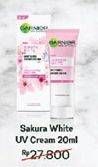 Promo Harga GARNIER Sakura White Cream UV 20 ml - Indomaret