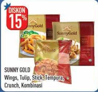 Promo Harga SUNNY GOLD Chicken Wings/Nugget  - Hypermart