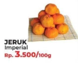 Promo Harga Jeruk Imperial per 100 gr - Yogya