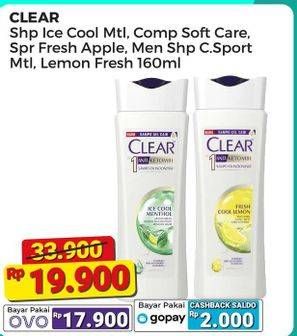 Promo Harga Clear Shampoo  - Alfamart