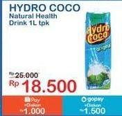 Promo Harga Hydro Coco Minuman Kelapa Original 1000 ml - Indomaret