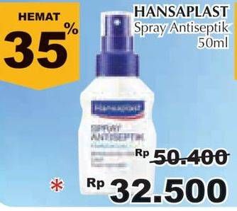 Promo Harga HANSAPLAST Antiseptic Spray 50 ml - Giant