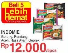 Promo Harga INDOMIE Mi Goreng Aceh, Rendang, Spesial 85 gr - Yogya