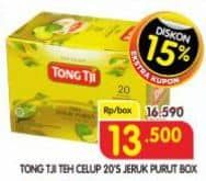 Promo Harga Tong Tji Teh Celup Jeruk Purut per 20 pcs 2 gr - Superindo
