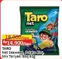 Promo Harga Taro Net Seaweed, Potato BBQ, Mix Teriyaki Barbeque 65 gr - Alfamart