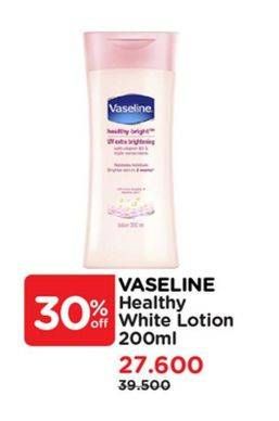 Promo Harga Vaseline Body Lotion UV Extra Brightening 200 ml - Watsons