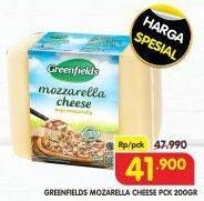 Promo Harga Greenfields Cheese Mozzarella 200 gr - Superindo