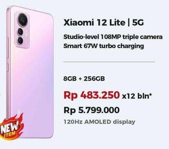 Promo Harga Xiaomi 12 Lite 5G  - Erafone