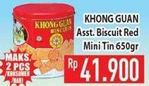 Promo Harga KHONG GUAN Assorted Biscuits 650 gr - Hypermart