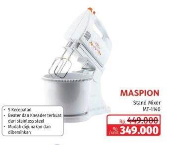 Promo Harga Maspion MT 1140 | Mixer 2 ltr  - Lotte Grosir