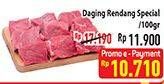 Promo Harga Daging Rendang Sapi Spesial per 100 gr - Hypermart