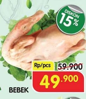 Promo Harga Bebek  - Superindo