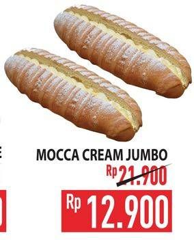 Promo Harga Mocca Cream Jumbo  - Hypermart