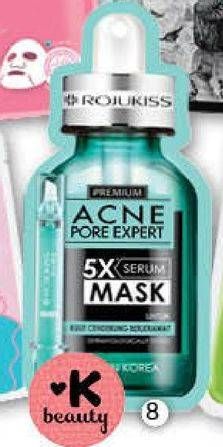 Promo Harga ROJUKISS Pore Expert 5X Serum Mask 25 ml - Guardian