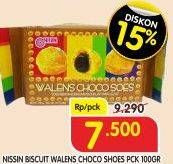 Promo Harga NISSIN Walens Soes Choco 100 gr - Superindo