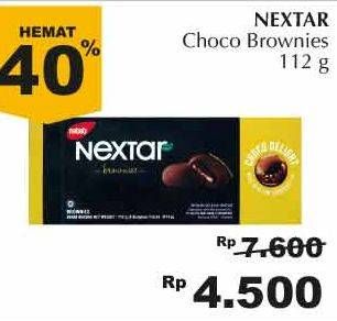 Promo Harga NABATI Nextar Cookies Brownies Choco Delight per 8 pcs 14 gr - Giant