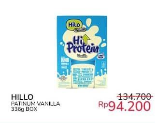 Promo Harga Hilo Platinum Vanilla 336 gr - Indomaret