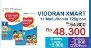 Promo Harga Vidoran Xmart 1+ Madu, Vanilla 725 gr - Indomaret