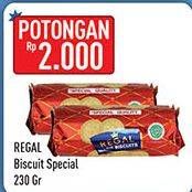 Promo Harga REGAL Marie Special Quality 230 gr - Hypermart