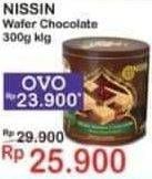 Promo Harga NISSIN Wafers Chocolate 300 gr - Indomaret