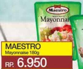 Promo Harga MAESTRO Mayonnaise 180 gr - Yogya