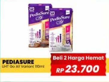 Promo Harga Pediasure Go Susu UHT All Variants 110 ml - Yogya