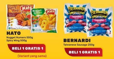 Promo Harga Hato Nugget/Spicy Wings/Bernardi Sosis  - Yogya