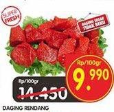 Promo Harga Daging Rendang Sapi per 100 gr - Superindo