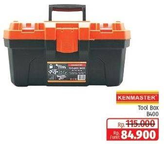 Promo Harga Kenmaster Tool Box B400  - Lotte Grosir