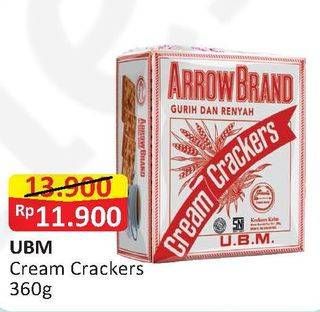 Promo Harga UBM Cream Cracker 360 gr - Alfamart
