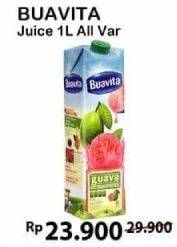 Promo Harga BUAVITA Fresh Juice All Variants 1 ltr - Alfamart