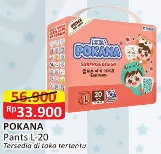 Promo Harga Pokana Baby Pants L20 20 pcs - Alfamart
