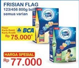 Promo Harga FRISIAN FLAG 123 Jelajah / 456 Karya All Variants 800 gr - Indomaret