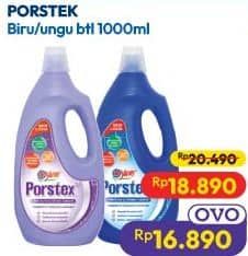 Promo Harga Yuri Porstex Pembersih Porselen Biru, Purple 1000 ml - Hypermart