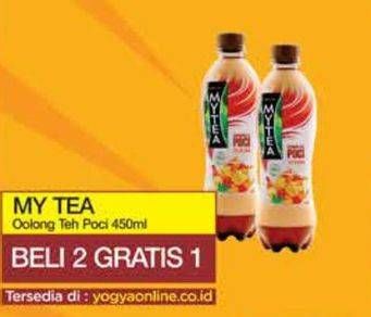 Promo Harga Mytea Minuman Teh Oolong, Poci 450 ml - Yogya