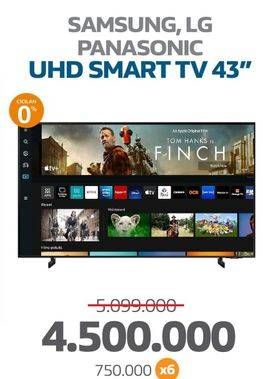Promo Harga Samsung/LG/Panasonic UHD Smart TV 43"  - Electronic City