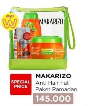 Promo Harga Makarizo Anti Hair Fall Paket Ramadan  - Watsons
