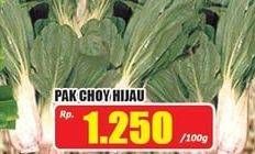 Promo Harga Pak Choy Hijau per 100 gr - Hari Hari