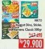 Promo Harga HATO Nugget Dino, Sticko, Numero, Classic 500 gr - Hypermart