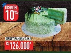 Promo Harga DISNEY Pandan Cake  - Hypermart