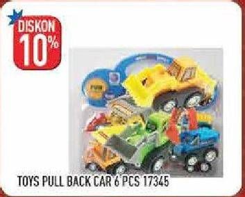 Promo Harga Toys Pull Back Car  - Hypermart