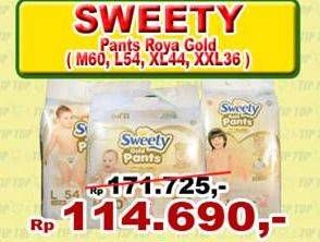 Promo Harga Sweety Gold Pants M60, L54, XL44, XXL36  - TIP TOP