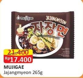 Promo Harga Mujigae Jajangmyeon 330 gr - Alfamart